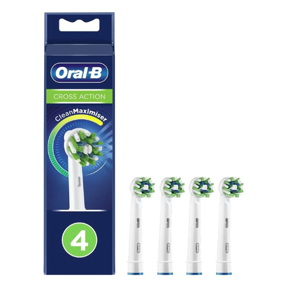 سری یدک مسواک برقی اورال بی Oral-B مدل CrossAction CleanMaximiser EB50RB-4