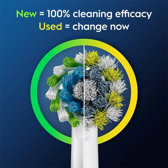 سری یدک مسواک برقی اورال بی Oral-B مدل CrossAction CleanMaximiser EB50RB-4