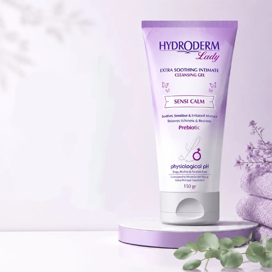 ژل بهداشتی بسیار ملایم بانوان هیدرودرم Hydroderm مدل Sensi Calm