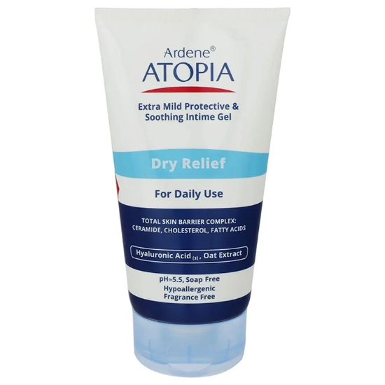 ژل بهداشتی بسیار ملایم بانوان آردن Atopia مدل Dry Relief با PH 5.5