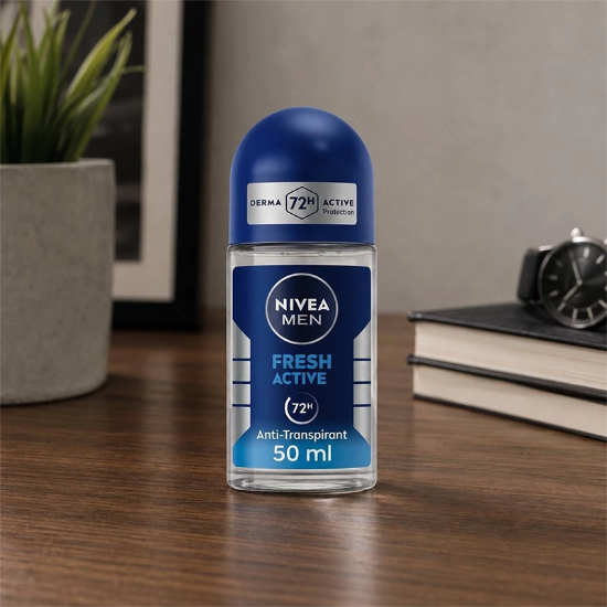 تصویر  رول ضد تعریق مردانه نیوآ NIVEA مدل Fresh Active 72H حجم 50ML