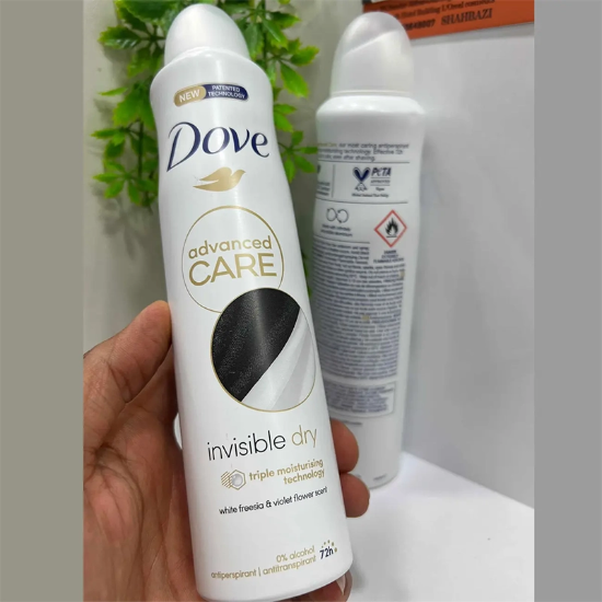 تصویر  اسپری ضد تعریق زنانه داو Dove مدل Advanced Care Invisible Dry حجم 250ml
