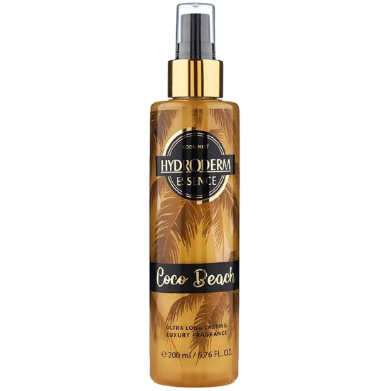 تصویر  بادی اسپلش زنانه هیدرودرم hydroderm مدل Coco Beach اکلیلی 200ml