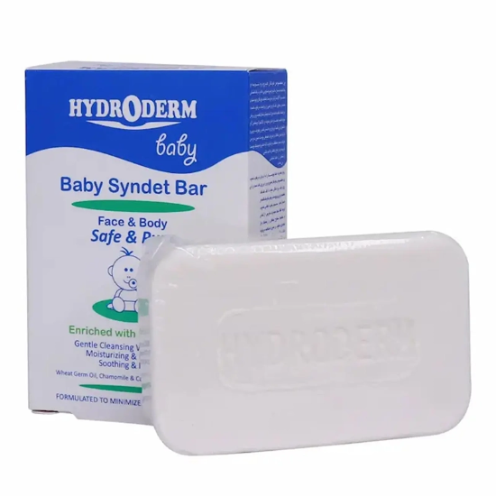 تصویر  پن شستشوی صورت و بدن کودک هیدرودرم Hydroderm مدل Baby Syndet Bar