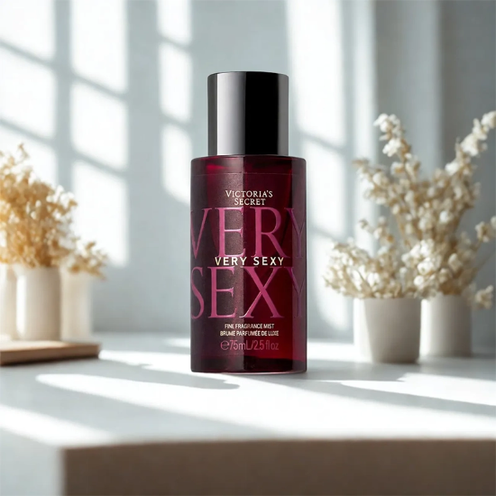 تصویر  بادی میست خوشبوکننده بدن ویکتوریا سکرت Victoria's Secret مدل Very Sexy حجم 75ml