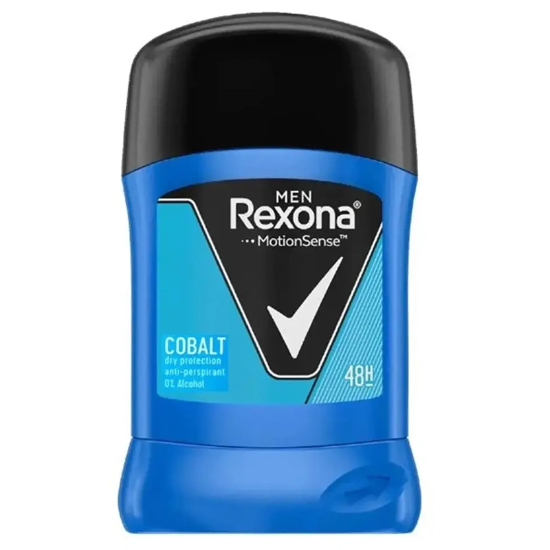 تصویر  استیک ضد تعریق مردانه رکسونا Rexona مدل Cobalt Dry محافظت 48 ساعته