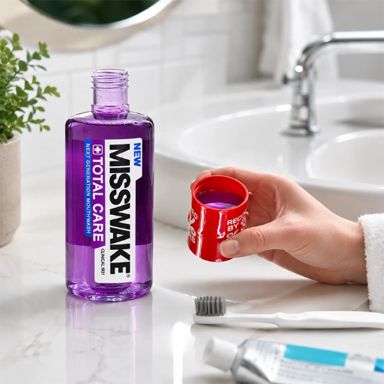 تصویر  دهان شویه میسویک مدل توتال کر زینک حجم 400ml