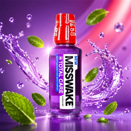 تصویر  دهان شویه میسویک مدل توتال کر زینک حجم 400ml