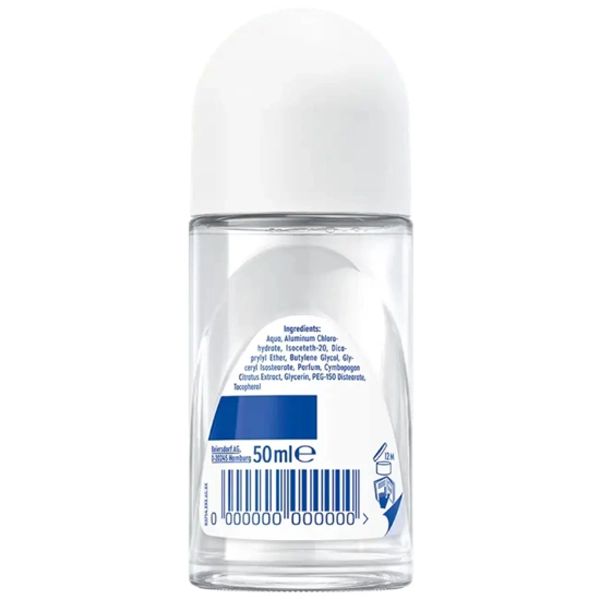 تصویر  رول ضد تعریق زنانه نیوآ NIVEA مدل Fresh Energy 72H آنتی باکتریال 50ml