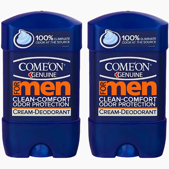تصویر  استیک ضد تعریق مردانه کامان Come'on مدل Clean Comfort حجم 75 میل
