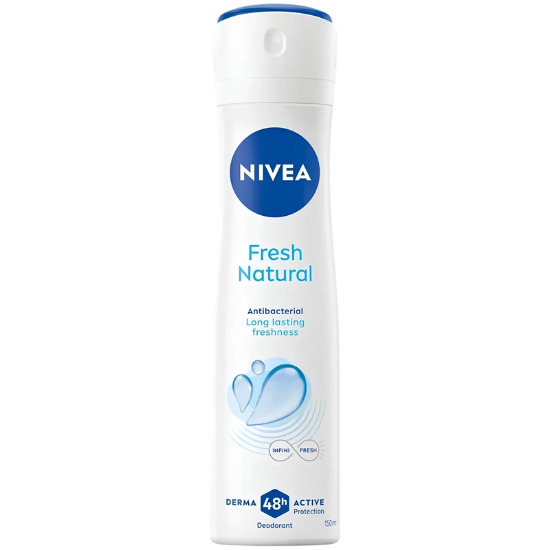 تصویر  اسپری ضد تعریق زنانه نیوآ NIVEA مدل Fresh Natural محافظت 48 ساعته 150ml