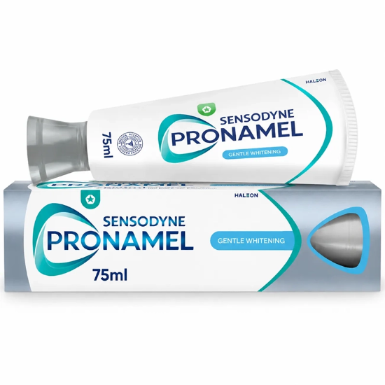 تصویر  خمیر دندان سنسوداین مدل Pronamel Gentle Whitening سفید کننده 75ml