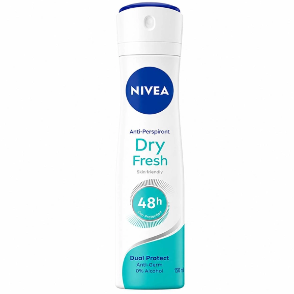 تصویر  اسپری ضد تعریق زنانه نیوآ NIVEA مدل Dry Fresh 48h حجم 150ml