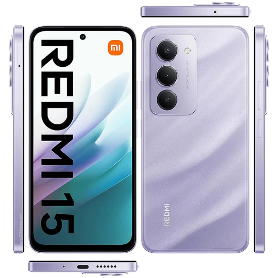 تصویر  گوشی موبایل شیائومی مدل Redmi 15 4G دو سیم کارت ظرفیت 256 گیگابایت و رم 8 گیگابایت