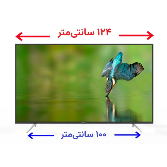 تصویر  تلویزیون 55 اینچ ال ای دی هوشمند لیماک جنرال اینترنشنال مدل LGI-5520TDU